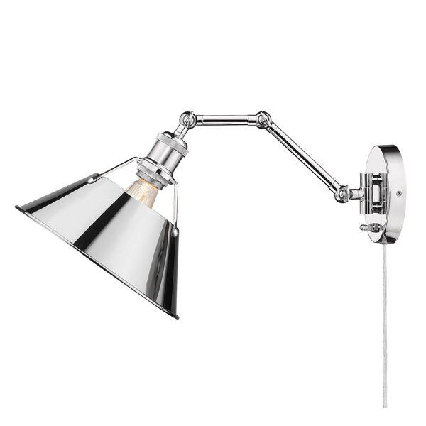 Orwell Chrome One-Light Wall Sconce, image 4